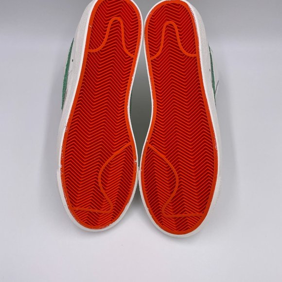 Nike Blazer Mid ' 77  White / Green Womens Shoes - Picture 6 of 8